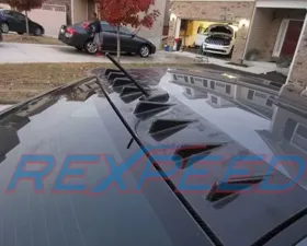 Rexpeed Carbon Fiber Vortex Generator Flat Roof SSS EVO 10