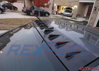 Rexpeed Carbon Fiber Vortex Generator Flat Roof SSS EVO 10 - R155A