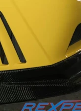 Rexpeed V-Style Carbon Fiber Front Lip Spoiler Mitsubishi EVO 7                                     - R157 - Image 2