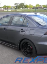 Rexpeed OEM Style Carbon Fiber Side Skirts Mitsubishi EVO 10                                     - R159 - Image 2