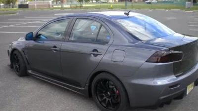 Rexpeed OEM Style Carbon Fiber Side Skirts Mitsubishi EVO 10                                     - R159 - Image 2