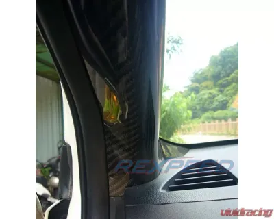 Rexpeed Carbon Fiber A-Pillar Mitsubishi EVO 10 - R160