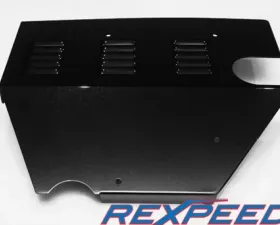 Rexpeed Black Engine Cover Mitsubishi EVO 10