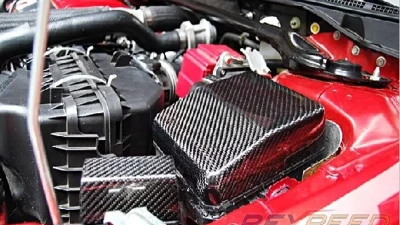 Rexpeed Carbon Fiber Fuse Box Covers Mitsubishi EVO 10                                     - R167 - Image 2