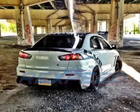 Rexpeed FRP Duckbill Trunk Spoiler Mitsubishi EVO 10