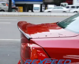 Rexpeed FRP Duckbill Trunk Spoiler w/ Carbon Strip Mitsubishi EVO 10