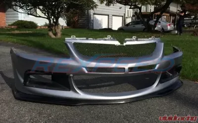 Rexpeed R-Type Carbon Fiber Front Lip Spoiler Mitsubishi EVO 8 - R17