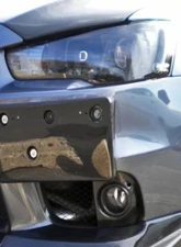 Rexpeed Carbon Fiber License Plate Bracket Mitsubishi EVO 10                                     - R174 - Image 2