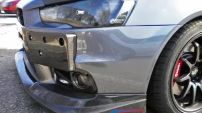 Rexpeed Carbon Fiber License Plate Bracket Mitsubishi EVO 10                                     - R174 - Image 2