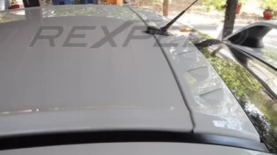 Rexpeed OEM-Style ABS Vortex Generator Non SSS Mitsubishi EVO 10                                     - R176 - Image 3