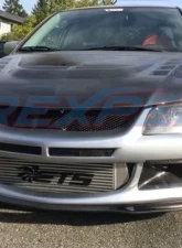Rexpeed R-Type Carbon Fiber Front Lip Spoiler Mitsubishi EVO 8                                     - R17 - Image 3