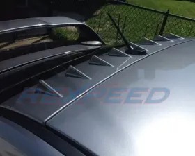 Rexpeed ABS Vortex Generator Flat Roof Non SSS Mitsubishi EVO 10
