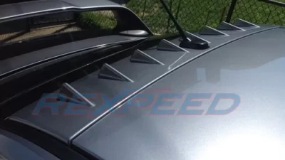 Rexpeed ABS Vortex Generator Flat Roof Non SSS Mitsubishi EVO 10                                     - R182 - Image 3