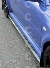 Rexpeed Carbon Fiber Side Skirt Extensions Mitsubishi Evo 4-6                                     - R186 - Image 3