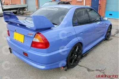 Rexpeed Carbon Fiber Side Skirt Extensions Mitsubishi Evo 4-6 - R186
