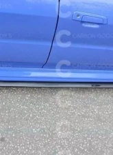 Rexpeed Carbon Fiber Side Skirt Extensions Mitsubishi Evo 4-6                                     - R186 - Image 3