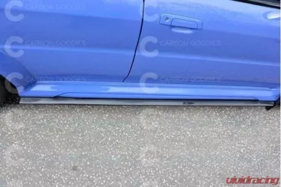 Rexpeed Carbon Fiber Side Skirt Extensions Mitsubishi Evo 4-6 - R186