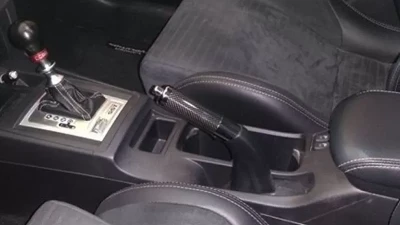 Rexpeed Dry Carbon Fiber E-Brake Handle Mitsubishi EVO X                                     - R27X - Image 2