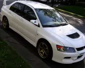 Rexpeed Ganador Style Mirror RHD Mitsubishi EVO 7-9