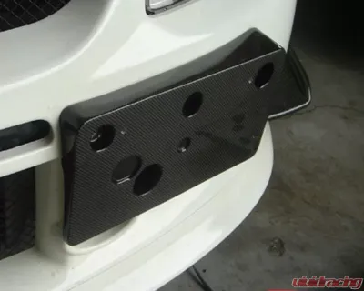Rexpeed Carbon Fiber License Plate Bracket Mitsubishi EVO 9 - R46