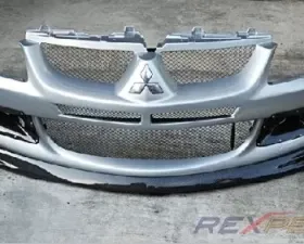 Rexpeed Carbon Fiber Front Lip Spoiler Mitsubishi EVO 8