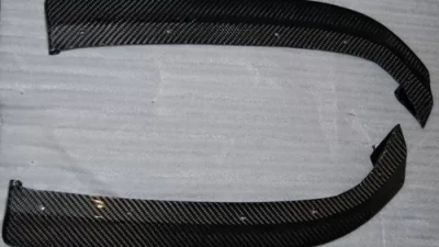 Rexpeed D-Style Carbon Fiber Rear Bumper Extensions Mitsubishi Evolution VII | VIII                                     - R62 - Image 3