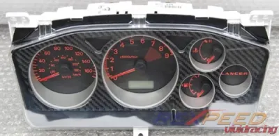 Rexpeed Carbon Fiber Gauge Cluster Mitsubishi EVO 7-9 - R63