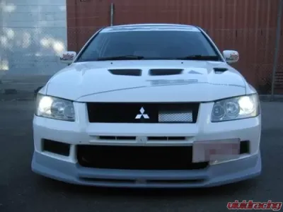 Rexpeed Carbon Fiber UX-Style Front Lip Spoiler Mitsubishi EVO 7 - R68