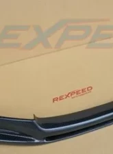 Rexpeed Carbon Fiber UX-Style Front Lip Spoiler Mitsubishi EVO 7                                     - R68 - Image 3
