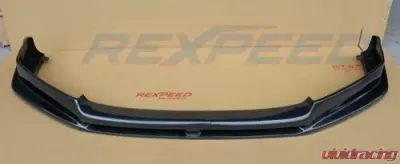 Rexpeed Carbon Fiber UX-Style Front Lip Spoiler Mitsubishi EVO 7 - R68