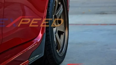 Rexpeed Carbon Fiber Side Spats Mitsubishi EVO 10                                     - R77 - Image 2