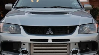 Rexpeed Carbon Fiber Front Air Ducts Mitsubishi EVO 9                                     - R82 - Image 3