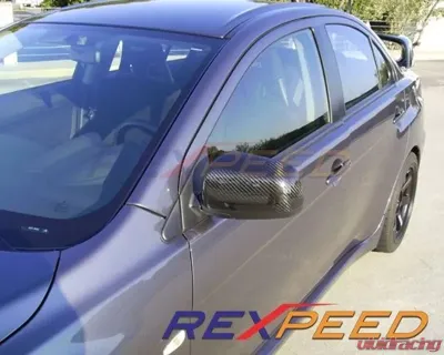 Rexpeed Dry Carbon Fiber Mirror Cover Mitsubishi EVO 10 - R83