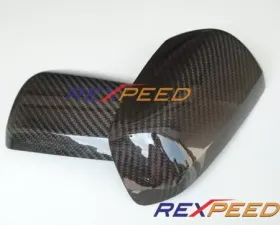 Rexpeed Dry Carbon Fiber Mirror Cover Mitsubishi EVO 10