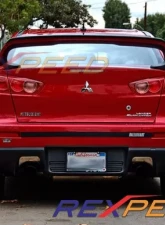Rexpeed Carbon Fiber Gurney Flap Mitsubishi EVO 10                                     - R88 - Image 2