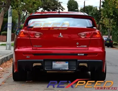 Rexpeed Carbon Fiber Gurney Flap Mitsubishi EVO 10 - R88