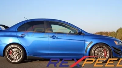 Rexpeed V-Style Carbon Fiber Canards Mitsubishi Evolution X                                     - R90 - Image 4