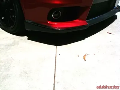 Rexpeed Carbon Fiber Front Lip Spoiler Cover Mitsubishi EVO 10 - R91
