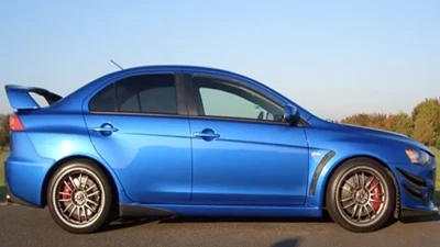 Rexpeed V-Style Carbon Fiber Side Spats Mitsubishi EVO 10                                     - R92 - Image 3