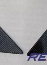 Rexpeed Carbon Fiber Side Wing Decal Mitsubishi EVO 10                                     - R93 - Image 3