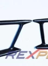 Rexpeed Carbon Fiber Fog Light Cover Subaru WRX | STI 18-19                                     - G38 - Image 2