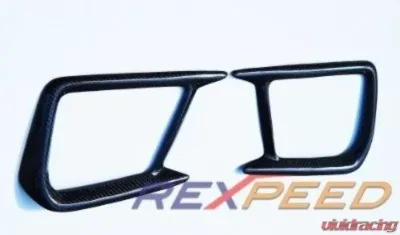 Rexpeed Carbon Fiber Fog Light Cover Subaru WRX | STI 18-19 - G38