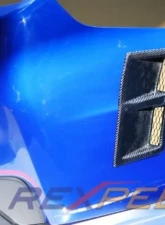 Rexpeed S207 Style Dry Carbon Rear Bumper Ducts Subaru WRX | STI 2015-2019                                     - G49 - Image 2