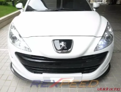 Rexpeed Carbon Fiber Front Splitters Peugeot RCZ 10-12 - RCZ1