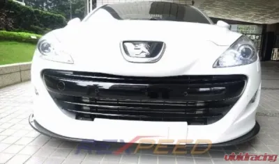 Rexpeed Carbon Fiber Front Splitters Peugeot RCZ 10-12 - RCZ1