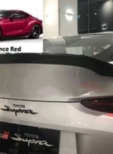 Rexpeed Fiberglass Spoiler Toyota Supra A90 2020-2024                                     - TS01A - Image 6