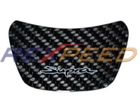 Rexpeed Carbon Fiber Steering Wheel Badge Toyota Supra A90 2020-2024
