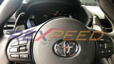 Rexpeed Dry Carbon Paddle Shifters Toyota Supra A90 2020-2024                                     - TS15 - Image 2