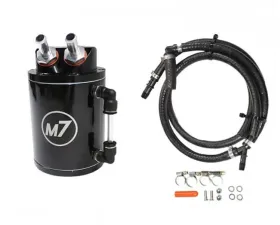 M7 Speed Billet Oil Catch Can (Black) Exact Fit Mini Cooper S Convertible | Hatchback 2002-2008