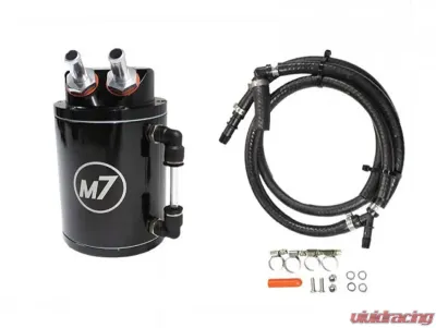M7 Speed Billet Oil Catch Can (Black) Exact Fit Mini Cooper S Convertible | Hatchback 2002-2008 - 53-310303